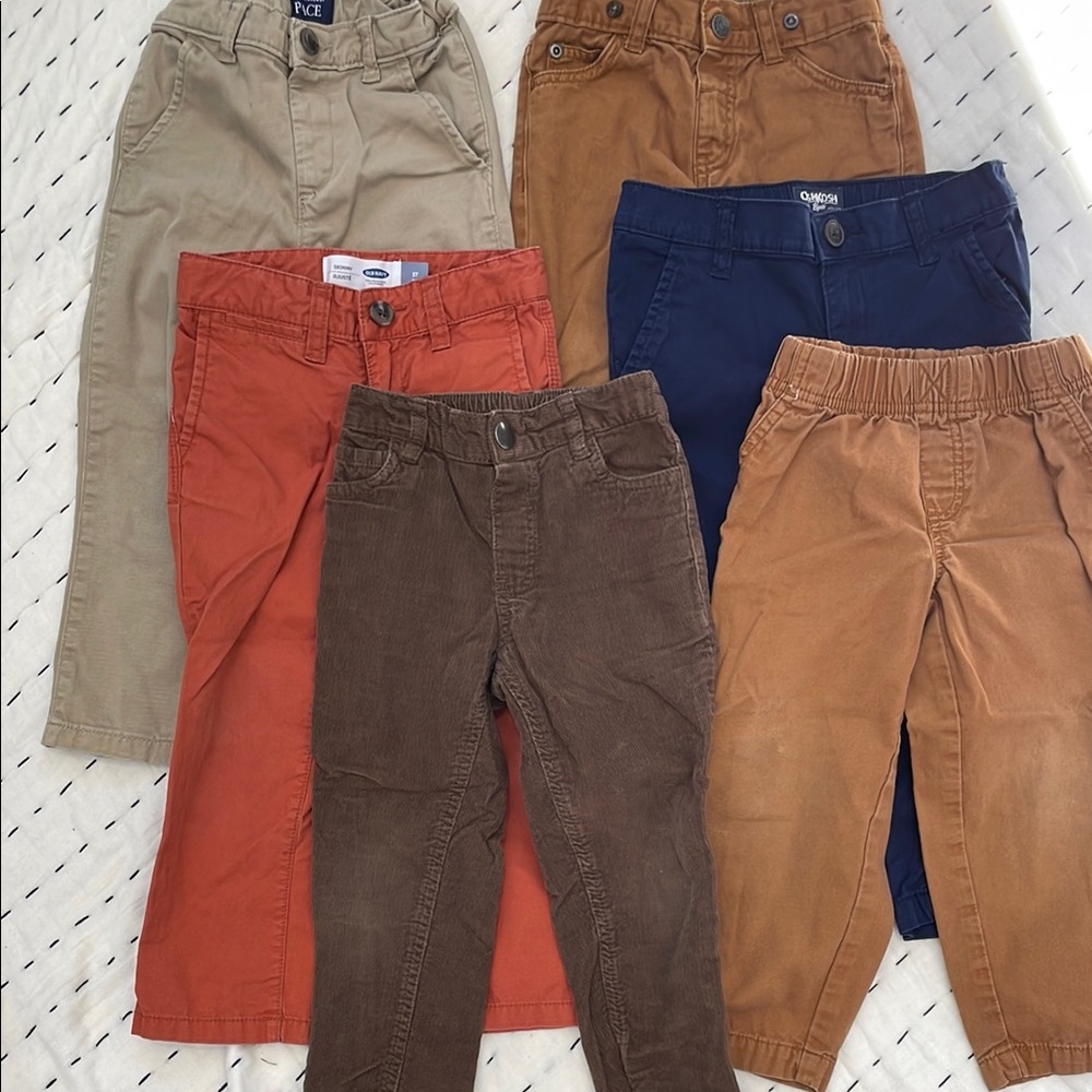 3T Pants Set of 6
